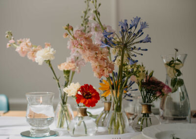 Svatební květinová výzdoba